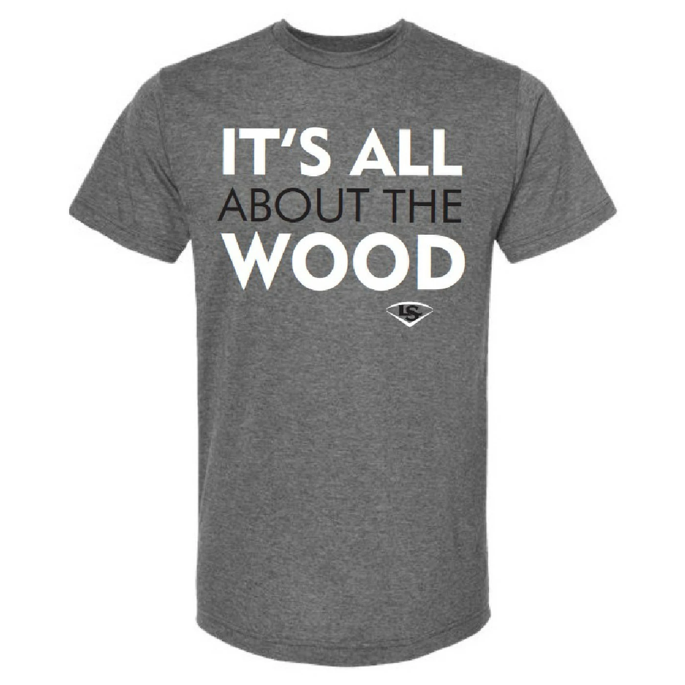 LOUISVILLE SLUGGER It's All About The Wood T-shirt 1 LOUISVILLE SLUGGER It's All About The Wood T-shirt