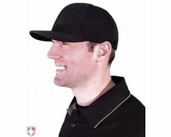 Richardson Umpire Caps Richardson Pulse Performance Flexfit Base Umpire Cap - 6 Stitch -UMPLIFE Shop 643 Richardson Pulse Performance FlexFit Umpire Cap 6 Stitch Worn Side View