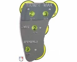 Champro Umpire Gear Champro 4-Dial Optic Yellow Steel Umpire Indicator - 3/2/2 Count