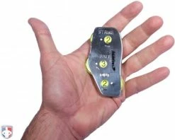 Champro Umpire Gear Champro 3-Dial Optic Yellow Steel Umpire Indicator - 3/2/2 Count -UMPLIFE Shop A039P CHAMPRO 3 DIAL STEEL UMPIRE INDICATOR 3 3 3 COUNT IN HAND
