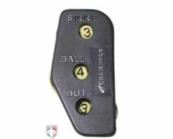 Champro Umpire Gear Champro 3-Dial Optic Yellow Plastic Umpire Indicator - 4/3/3 Count