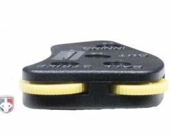 Champro Umpire Gear Champro Balls First 4-Dial Optic Yellow Plastic Umpire Indicator - 3/2/2 Count -UMPLIFE Shop A048P CHAMPRO BALLS FIRST 4 DIAL OPTIC YELLOW UMPIRE INDICATOR 3 2 2 COUNT TOP VIEW