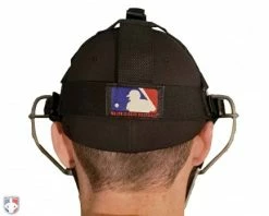 Wilson Umpire Gear Wilson MLB Titanium Umpire Mask With Two-Tone 7 Wilson Umpire Gear Wilson MLB Titanium Umpire Mask With Two-Tone -UMPLIFE Shop A3007T Wilson Titanium Umpire Mask Worn Back Harness View 1