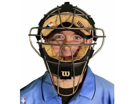 Wilson Umpire Gear Wilson MLB Titanium Umpire Mask With Two-Tone 4 Wilson Umpire Gear Wilson MLB Titanium Umpire Mask With Two-Tone - Image 4
