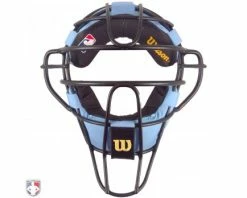 Wilson Umpire Gear Wilson MLB Umpire Mask Replacement Pads - Sky Blue And Black 6 Wilson Umpire Gear Wilson MLB Umpire Mask Replacement Pads - Sky Blue And Black -UMPLIFE Shop A3009 AL BL BK Front 1
