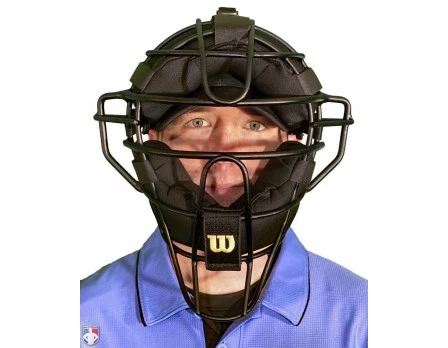 Wilson Umpire Gear Wilson Dyna-Lite Aluminum Umpire Mask With Memory Foam 3 Wilson Umpire Gear Wilson Dyna-Lite Aluminum Umpire Mask With Memory Foam - Image 3