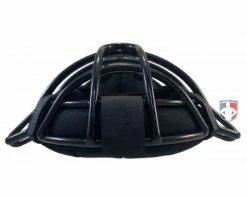 Wilson Umpire Gear Wilson Dyna-Lite Steel Umpire Mask With Memory Foam -UMPLIFE Shop A3009X MEM Wilson Dyna Lite Steel Umpire Mask with Memory Foam top flat