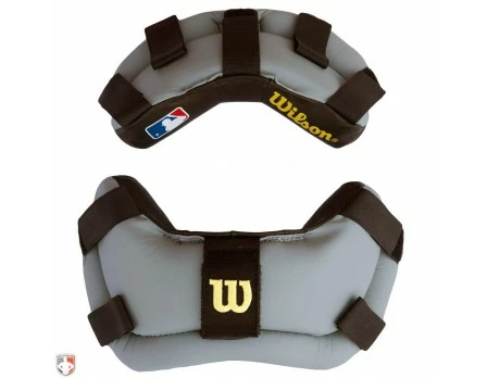 Wilson Umpire Gear Wilson MLB Wrap Around Umpire Mask Replacement Pads - Black And Grey 1 Wilson Umpire Gear Wilson MLB Wrap Around Umpire Mask Replacement Pads - Black And Grey