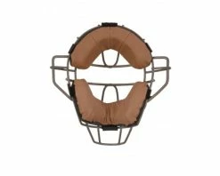 Wilson Umpire Gear Wilson MLB Two Tone Umpire Mask Replacement Pads - Black And Tan -UMPLIFE Shop A3816 BK4