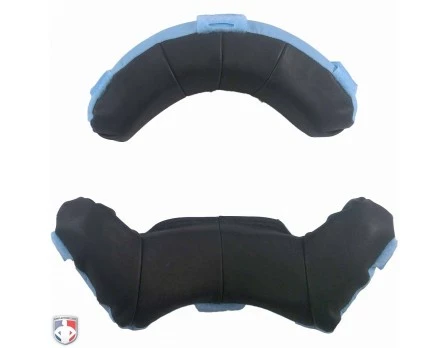 Wilson Umpire Gear Wilson MLB Umpire Mask Replacement Pads - Sky Blue And Black 2 Wilson Umpire Gear Wilson MLB Umpire Mask Replacement Pads - Sky Blue And Black - Image 2
