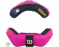 Wilson Umpire Gear Wilson MLB Umpire Mask Replacement Pads - Pink And Black