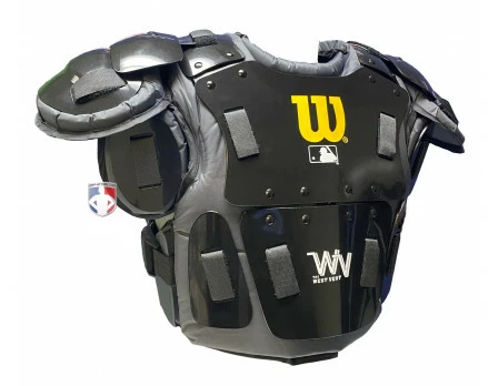 Wilson Umpire Gear Wilson MLB West Vest Pro Gold 2 Memory Foam Umpire Chest Protector 1 Wilson Umpire Gear Wilson MLB West Vest Pro Gold 2 Memory Foam Umpire Chest Protector