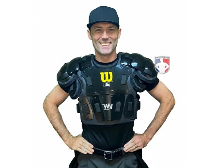 Wilson Umpire Gear Wilson MLB West Vest Pro Gold 2 Memory Foam Umpire Chest Protector 3 Wilson Umpire Gear Wilson MLB West Vest Pro Gold 2 Memory Foam Umpire Chest Protector - Image 3