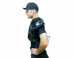 Wilson Umpire Gear Wilson MLB West Vest Pro Gold 2 Memory Foam Umpire Chest Protector 16 Wilson Umpire Gear Wilson MLB West Vest Pro Gold 2 Memory Foam Umpire Chest Protector -UMPLIFE Shop B7203 Wilson MLB West Vest Pro Gold 2 Memory Foam Umpire Chest Protector side worn