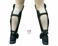 Champro Umpire Gear Champro Single Knee Umpire Shin Guards -UMPLIFE Shop CG108 Champro Single Knee Umpire Shin Guards worn back