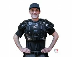 Champro Umpire Gear Champro Air Management Plated Umpire Chest Protector 9 Champro Umpire Gear Champro Air Management Plated Umpire Chest Protector -UMPLIFE Shop CPAMT Champro Air Management Plated Umpire Chest Protector worn front