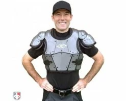 Diamond Umpire Gear Diamond Pro Umpire Chest Protector -UMPLIFE Shop DCP PRO Worn Front 1