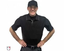 Diamond Umpire Gear Diamond Pro Umpire Chest Protector -UMPLIFE Shop DCP PRO Worn Shirt Front