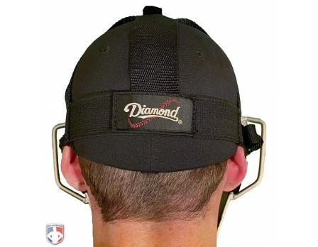 Diamond Umpire Gear Diamond Silver Big League Aluminum Umpire Mask With Leather 4 Diamond Umpire Gear Diamond Silver Big League Aluminum Umpire Mask With Leather - Image 4