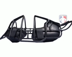 Diamond Umpire Gear Diamond Matte Black Big League Aluminum Umpire Mask With Leather 8 Diamond Umpire Gear Diamond Matte Black Big League Aluminum Umpire Mask With Leather -UMPLIFE Shop DFMBLMB Profile