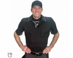 Force3 Umpire Gear Force3 V3 Ultimate Umpire Chest Protector With Dupont™ Kevlar® -UMPLIFE Shop F3 CPv3 Worn Front Shirt new logo