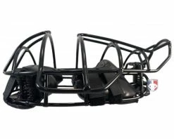 Force3 Umpire Gear Force3 Defender Umpire Mask 11 Force3 Umpire Gear Force3 Defender Umpire Mask -UMPLIFE Shop F3 DEF BK BK Force3 Defender Umpire Mask with Black flat side