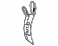 Force3 Umpire Gear Force3 Defender Umpire Throat Guard 12 Force3 Umpire Gear Force3 Defender Umpire Throat Guard -UMPLIFE Shop F3 DMTG SV Force3 Defender Umpire Throat Guard Silver Side View