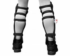 Force3 Umpire Gear Force3 Ultimate Umpire Shin Guards With Dupont™ Kevlar® -UMPLIFE Shop F3 LG Force3 Shin Guards back