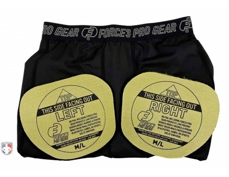 Force3 Umpire Gear Force3 Black Compression Umpire Tights With Dupont Kevlar Thigh Protection 4 Force3 Umpire Gear Force3 Black Compression Umpire Tights With Dupont Kevlar Thigh Protection - Image 4