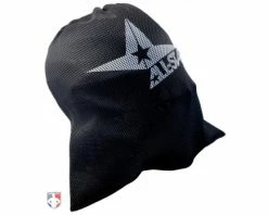 ALL-STAR Umpire Gear All-Star Mesh Bag For Umpire Mask Or Skull Cap -UMPLIFE Shop FM BAG2 All Star Mesh Bag with helmet