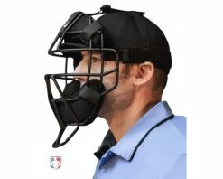 ALL-STAR Umpire Gear All-Star Matte Black System 7 Steel Umpire Mask With UltraCool 13 ALL-STAR Umpire Gear All-Star Matte Black System 7 Steel Umpire Mask With UltraCool -UMPLIFE Shop FM4000 MBK All Star Matte Black System 7 Steel Umpire Mask with UltraCool side