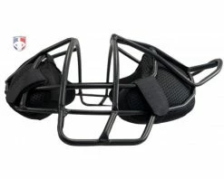ALL-STAR Umpire Gear All-Star Matte Black System 7 Steel Umpire Mask With UltraCool 11 ALL-STAR Umpire Gear All-Star Matte Black System 7 Steel Umpire Mask With UltraCool -UMPLIFE Shop FM4000 MBK All Star Matte Black System 7 Steel Umpire Mask with UltraCool side flat