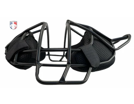 ALL-STAR Umpire Gear All-Star Matte Black System 7 Steel Umpire Mask With UltraCool 4 ALL-STAR Umpire Gear All-Star Matte Black System 7 Steel Umpire Mask With UltraCool - Image 4