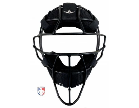 ALL-STAR Umpire Gear All-Star Matte Black System 7 Steel Umpire Mask With UltraCool 1 ALL-STAR Umpire Gear All-Star Matte Black System 7 Steel Umpire Mask With UltraCool
