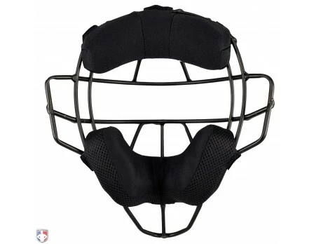 ALL-STAR Umpire Gear All-Star Matte Black System 7 Steel Umpire Mask With UltraCool 2 ALL-STAR Umpire Gear All-Star Matte Black System 7 Steel Umpire Mask With UltraCool - Image 2