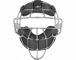 ALL-STAR Umpire Gear All-Star Silver Magnesium Umpire Mask With Black LUC