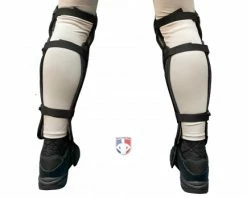 ALL-STAR Umpire Gear All-Star 17" Single Knee Umpire Shin Guards -UMPLIFE Shop LP1 All Star 17 Single Knee Umpire Shin Guards Back
