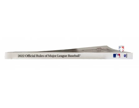 2022 Official Major League Baseball (MLB) Rulebook 3 2022 Official Major League Baseball (MLB) Rulebook - Image 3