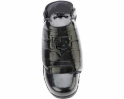 New Balance Referee And Umpire Shoes New Balance V3 All-Black Low-Cut Umpire Plate Shoes -UMPLIFE Shop MUL460B3 New Balance V3 All Black Low Cut Umpire Plate Shoes Top View