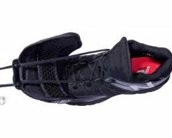 New Balance Referee And Umpire Shoes New Balance V3 Black & White Low-Cut Umpire Plate Shoes -UMPLIFE Shop MUL460T3 New Balance V3 Black White Low Cut Umpire Plate Shoes Top View with Plate Up