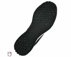 New Balance Referee And Umpire Shoes New Balance V3 Black & White Mid-Cut Umpire Base Shoes -UMPLIFE Shop MUM950T3 New Balance V3 Black White Mid Cut Umpire Base Shoes Sole View