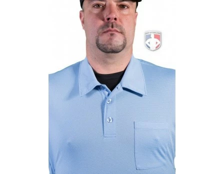 Smitty Umpire Smitty Vertical Stripe Umpire Shirt - Polo Blue 6 Smitty Umpire Smitty Vertical Stripe Umpire Shirt - Polo Blue - Image 6