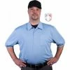 Smitty Umpire Smitty Vertical Stripe Umpire Shirt - Polo Blue