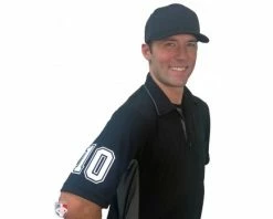 4" White On Black On White Precision-Cut Number -UMPLIFE Shop S312 BK with N4 SUB WBW 1