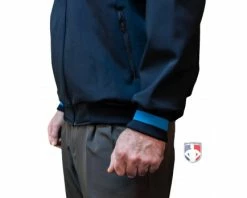 Smitty Umpire Smitty NCAA Softball Thermal Umpire Jacket - Midnight Navy -UMPLIFE Shop S343 Smitty NCAA Softball Thermal Umpire Jacket Midnight Navy Cuff