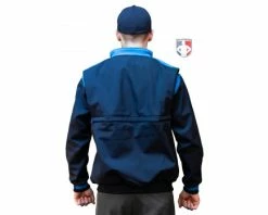 Smitty Umpire Smitty NCAA Softball Thermal Umpire Jacket - Midnight Navy -UMPLIFE Shop S343 Smitty NCAA Softball Thermal Umpire Jacket Midnight Navy back