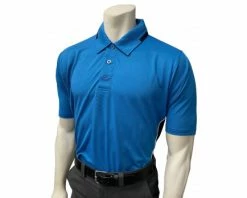 Smitty Umpire Smitty NCAA Softball Short Sleeve Body Flex Men's Umpire Shirt - Bright Blue -UMPLIFE Shop S345 BB Smitty NCAA Softball Short Sleeve Body Flex Mens Umpire Shirt Bright Blue