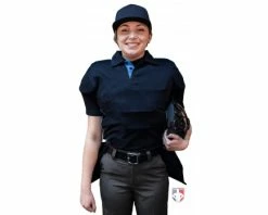Smitty Umpire Smitty NCAA Softball Short Sleeve Body Flex Women's Umpire Shirt - Midnight Navy 8 Smitty Umpire Smitty NCAA Softball Short Sleeve Body Flex Women's Umpire Shirt - Midnight Navy -UMPLIFE Shop S346 MN Smitty NCAA Softball Short Sleeve Body Flex Womens Umpire Shirt Midnight Navy front plate