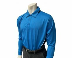 Smitty Umpire Smitty NCAA Softball Long Sleeve Body Flex Men's Umpire Shirt - Bright Blue -UMPLIFE Shop S347 BB Smitty NCAA Softball Long Sleeve Body Flex Mens Umpire Shirt Bright Blue