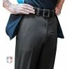 Smitty Umpire Smitty Performance Poly Spandex Charcoal Grey Flat Front Plate Umpire Pants